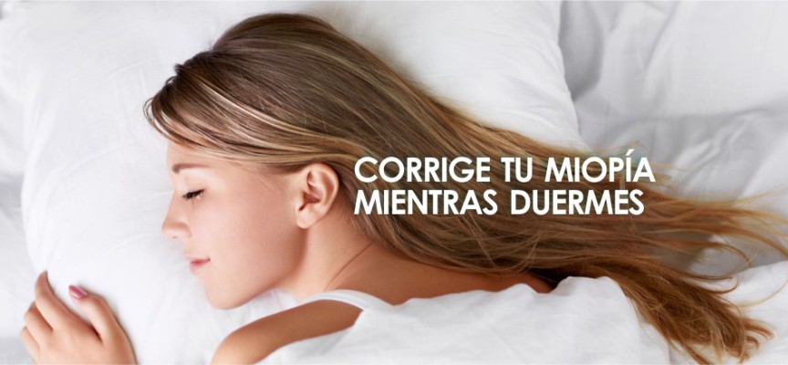 corregir la miopia mientras duermes